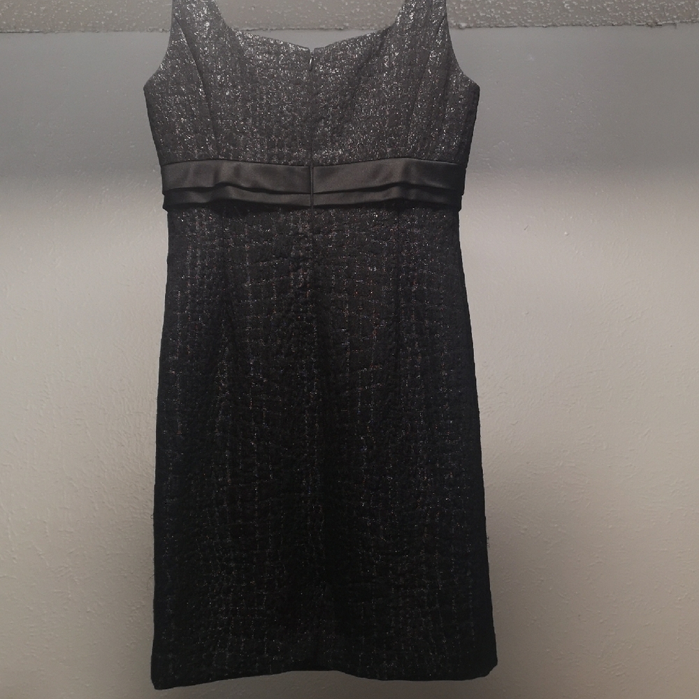 NWOT Tahari Elegant Black Jacket and Dress Set - Picture 11 of 15